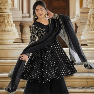Collection de robes Anarkali Palazzo spéciales pour les mariages et les festivals - Product Image 2