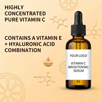 Sérum à 23% de vitamine C |   Sérum visage raffermissant anti-âge éclaircissant Vitamine E Acide hyaluronique |   Non gras, absorption rapide, 30 ml