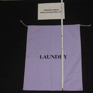 ถุงซักผ้าสีม่วง ขนาด 50x40 ซม. เหมาะสำหรับโรงแรมและใช้เก็บเสื้อผ้าและรองเท้า - Product Image 2