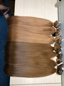 Qualité Super Double-Drawn 100% Cheveux Humains Vierges Épais Blonde Extensions de Cheveux Vietnamiens Style Droit en Vrac - Product Image 3