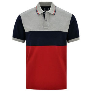 Camiseta de Manga Corta para Hombre, Diseño Jacquard, Verano, Secado Rápido, Estilo Polo, con Logotipo Personalizado OEM - Product Image 1