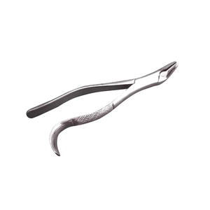 Forceps d'extraction dentaire en acier inoxydable avec poignée moletée, pinces manuelles d'orthodontie pour l'élimination des dents, instrument de classe I - Product Image 2