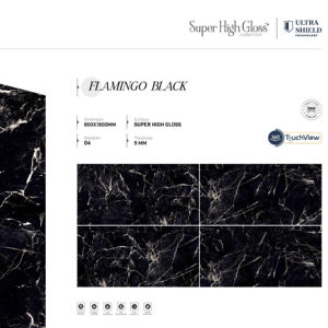Superficies de Porcelana Brillante Innovadoras de 800x1600, 1200x1800, 750x1500 mm Diseñadas para Ofrecer un Atractivo Moderno y Brillante en Grandes Espacios - Product Image 1