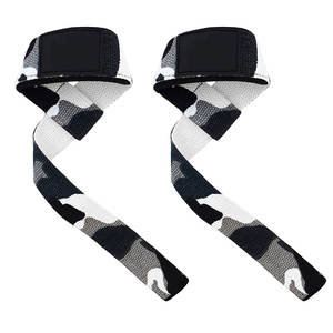 Correas de Muñeca para Levantamiento de Pesas, Personalizadas OEM y ODM, Resistentes, Acolchadas, de Algodón y Neopreno, para Gimnasio, Levantamiento de Pesas y Peso Muerto - Product Image 1