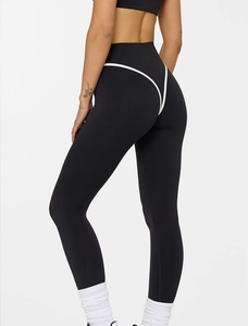 Womens Slim Fit Sports <b>Yoga</b> Top Breathable Full Zip Cropped <b>Jacket</b> with Stand Collar Front Logo for Running Sportswear - Product Image 5