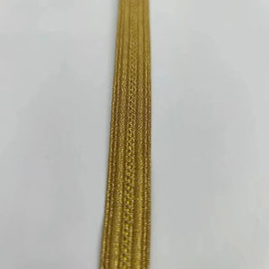 Dentelle Jacquard Française Écologique sur Mesure, Couleurs Variées, avec Bordure Tressée en Fil Doré, pour Uniformes, Vêtements de Cérémonie, Sacs et Chaussures - Product Image 6