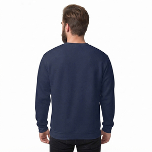 <b>Men</b> Embroidered Sweatshirt Regular Fit Winter Wear Fleece Shirt O Neck Knitted Sweatshirts <b>Men</b> Rhinestone Printed <b>Sweat</b> <b>Top</b> - Product Image 2