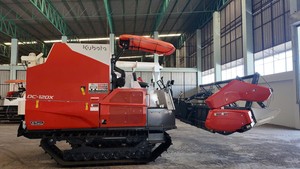 Moissonneuse-batteuse Kubota DC 120X 120 CV à 2 rangs, transmission par engrenages, moteur diesel, pour riz, haute productivité, machine agricole - Product Image 2