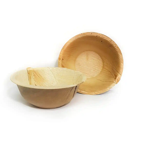 Eco-Friendly Polished Areca Palm Leaf Plates Bowls Durable BPA Free Non-Toxic 100% Biodegradable Party <b>Disposable</b> <b>Tableware</b> - Product Image 3