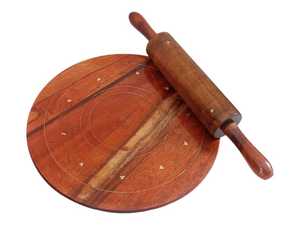 Premium Wooden Chakla Belan Set for Roti and Chapati Making - Product Image 4