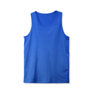 Men Casual Seamless Knitted <b>Singlet</b> Lightweight <b>Running</b> Tank Top Breathable Solid Polyester Gym Sport Vest - Product Image 2