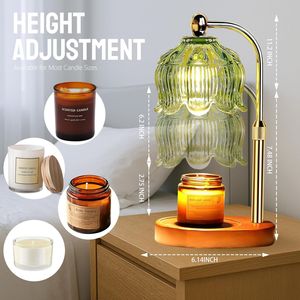 Electric <b>Dimmer</b> Candle Warmer Lamp for Home Warmth-Mom Christmas Birthday Gift for Women - Product Image 6
