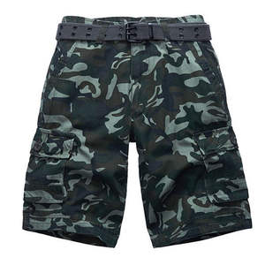 DISCOVER-IMPEX 2026 Shorts cargo camouflage pour hommes, vente en gros, multi-poches, tactiques, décontractés, en coton, pour l'extérieur - Product Image 5