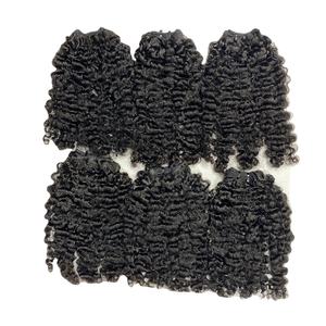 Paquetes de cabello humano virgen sin procesar 14 pulgadas estilo birmano origen vietnamita extensiones de cabello tejido - Product Image 6