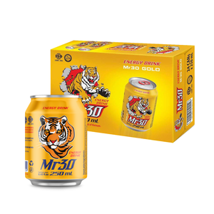 Boissons énergisantes en gros 250ml en canettes aluminium, boissons exotiques, dynamite énergétique pour le sport, de la marque A&B Vietnam OEM ODM - Product Image 1