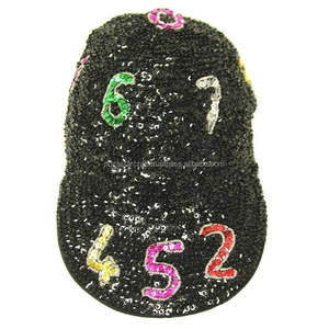 Gorro de pelo bordado de lujo Cuentas de semillas Piedras Bordado a mano elegante Gorro de pelo con cuentas Patrones multicolores Sombreros promocionales Gorras - Product Image 5