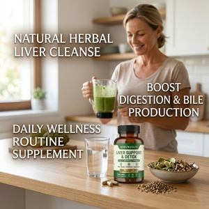 Rainwood Complément Alimentaire <span class=keywords><strong>Naturel</strong></span> à Base de Plantes <span class=keywords><strong>pour</strong></span> la Détoxification Hépatique, Complexe Chardon-Marie, Pissenlit et Artichaut, OEM Marque Privée - Product Image 3