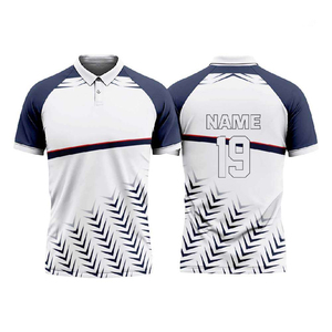 เสื้อคริกเก็ตคุณภาพสูงระดับมืออาชีพ ผ้าโพลีเอสเตอร์ แห้งเร็ว น้ำหนักเบา ชุดทีม ออกแบบเองได้ ผ้าโพลีเอสเตอร์กันความชื้น - Product Image 2