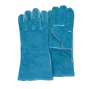 Gants de soudage en cuir personnalisés, résistants à la chaleur, à manchette longue, gants de travail de sécurité, gants de protection industrielle pour le soudage - Product Image 6