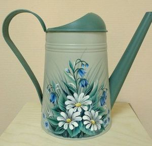 Arrosoir de jardin en métal anti-fuite avec bec allongé pour un arrosage contrôlé des plantes petites et grandes - Product Image 6