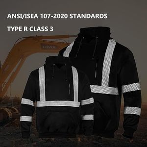 Sudadera de Seguridad de Alta Calidad con Capucha Reflectante de Alta Visibilidad - Product Image 6