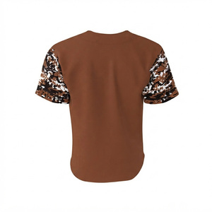 Custom Button Baseball Jersey Personalized Sports Uniform Men Plus Sizes Breathable Quick Dry Eco-Friendly Windproof Front - Product Image 4
