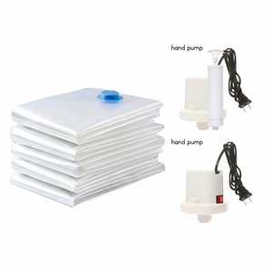 Simple Vacuum Storage Compression Travel Compressed Vaccum Sealer Storage Organiser Hand Pump <b>Bags</b> - Product Image 1