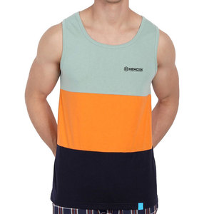 เสื้อผ้าออกกำลังกาย แห้งเร็ว เสื้อกล้ามผู้ชาย ผ้าฝ้ายผสมโพลีเอสเตอร์ คุณภาพสูง เสื้อกล้ามสำหรับผู้ชาย - Product Image 1