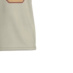 Maillot de football américain personnalisé en gros, couleur sable, col en V en maille, léger, à manches courtes, pour match et entraînement - Product Image 3