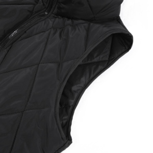 <span class=keywords><strong>Gilet</strong></span> <span class=keywords><strong>long</strong></span> sans manches zippé, léger, chaud, col montant, écologique, imperméable, coupe-vent, minimaliste, polyvalent pour <span class=keywords><strong>femme</strong></span> - Product Image 2