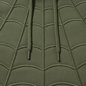 Sudadera Premium con Bordado de Araña y Estampado de Telaraña, Estilo Urbano, 65% Poliéster 35% Algodón, Felpa Gruesa, Sublimación, Invierno - Product Image 6
