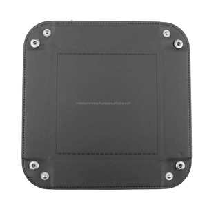 ถาดเก็บเครื่องประดับหนัง PU หรูหราแบบสั่งทำพับได้สำหรับบ้านโรงแรมหรือการเดินทาง - Product Image 3