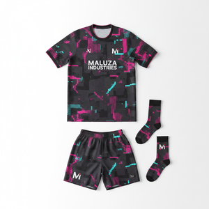 Tenue de football sublimée à prix abordable, ensemble maillot de foot avec coutures haute densité, design couleur personnalisé, vêtements d'entraînement de football - Product Image 1