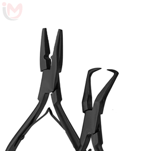 IMANS ENTERPRISES คีมต่อผมโลหะ รุ่น IE-HX-0105 สำหรับติดตั้งและถอดสีดำสำหรับวิกผม - Product Image 2