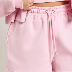 Conjunto Deportivo de 2 Piezas para Mujer, Diseño 2026, Sudadera con Capucha y Pantalones Cortos, Corte Holgado, Informal, para Fitness - Product Image 4