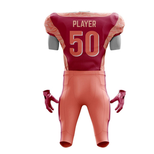 Pakistan Manufacture Custom Youth Embroidered Sublimated American Football Uniforms Breathable Design custom <b>cheap</b> price - Product Image 2