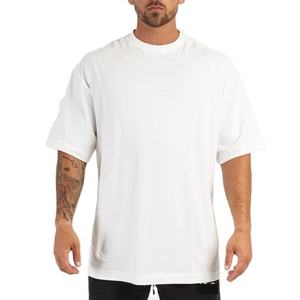T-shirt formel à manches courtes et col rond pour homme BlanqWear, coupe ample, 100% coton premium 200g, antibactérien, séchage rapide, écologique - Product Image 3