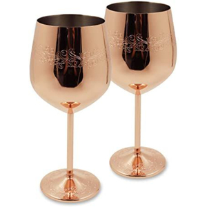 Set Of 3 Solid Brass Hammered Wine <b>Goblets</b> Handcrafted Gold Tone Metal Chalice <b>Goblet</b> Elegant Barware Home Decor Gifting - Product Image 3