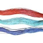 สายเครื่องประดับหนังวัวแท้เคลือบเงาโลหะวินเทจขนาด0.5มม. สินค้าขายดี - Product Image 4