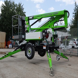 Plataforma Elevadora Articulada de 16 m (50 pies) con Envío Rápido Disponible, Elevador Eléctrico con Cesta Aérea, Remolcable y Montado en Remolque - Product Image 1
