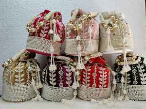 Pearl <b>Potli</b> <b>Bag</b> - Product Image 6