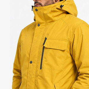 Vêtements chauds à capuche imperméables avec fermeture éclair pour la pêche, veste coupe-vent personnalisée avec logo, veste imperméable Gor Tex, taille plus - Product Image 3