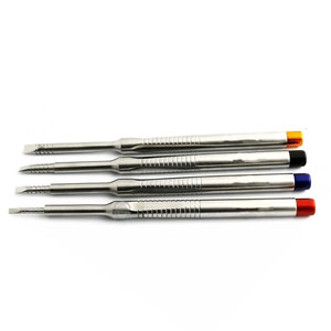 Osteotomes à ciseaux (4 pièces) pour chirurgie implantaire dentaire, instrument de coupe osseuse, de retrait dentaire et de séparation des sillons, pour chirurgie buccale - Product Image 4