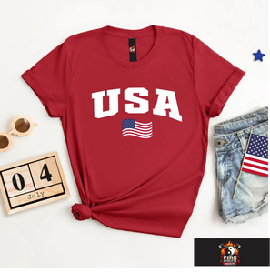 Camiseta con cuello redondo con la bandera de EE. UU., suéter universitario estilo preppy, camiseta estilo universitario, sudadera deportiva universitaria, estilo universitario de los años 90 - Product Image 4