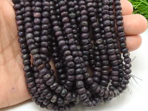 ลูกปัดสีม่วงซูกิไลต์ ผิวเรียบด้าน ขัดเงา รูปทรงกลม ขนาด 16 นิ้ว ขายส่ง วัสดุใหม่มาถึง หินธรรมชาติ - Product Image 3