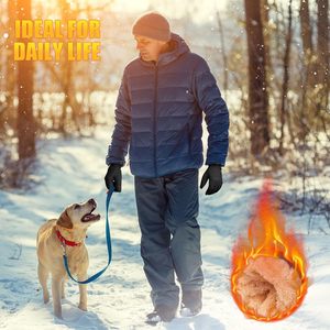 Gants de cyclisme chauds pour l'hiver, gants de ski imperméables pour hommes et femmes, conduite, vélo, course à pied - Product Image 2