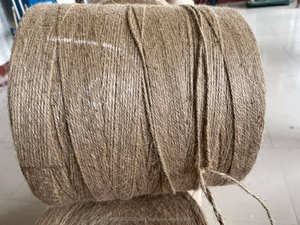 Ficelle de jute 100% naturelle, écologique, durable, biodégradable, de haute qualité, recyclable, 21 LBS/3PLY, pour le tricotage et le tissage à la main JF - Product Image 4