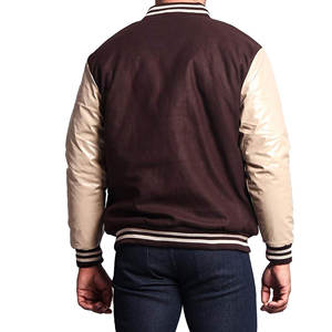 Chaqueta Varsity Personalizada para Hombre, Cuello Alto, Resistente al Viento, Transpirable, Ligera, de Alta Calidad para Invierno - Product Image 2