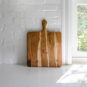 Wooden Chopping <b>Blocks</b> Rectangle <b>Shape</b> With Handle Combination Package Kitchen Cutting Board Catering Kitchen heavy duty - Product Image 4