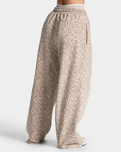 Pantalon large vintage taille haute de qualité supérieure pour l'hiver, style urbain tendance, 100 % coton, écologique - Product Image 3